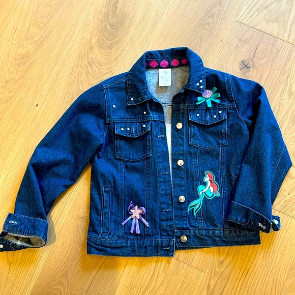 Original DISNEY MERMAID Jean jacket - Picture 1 of 9